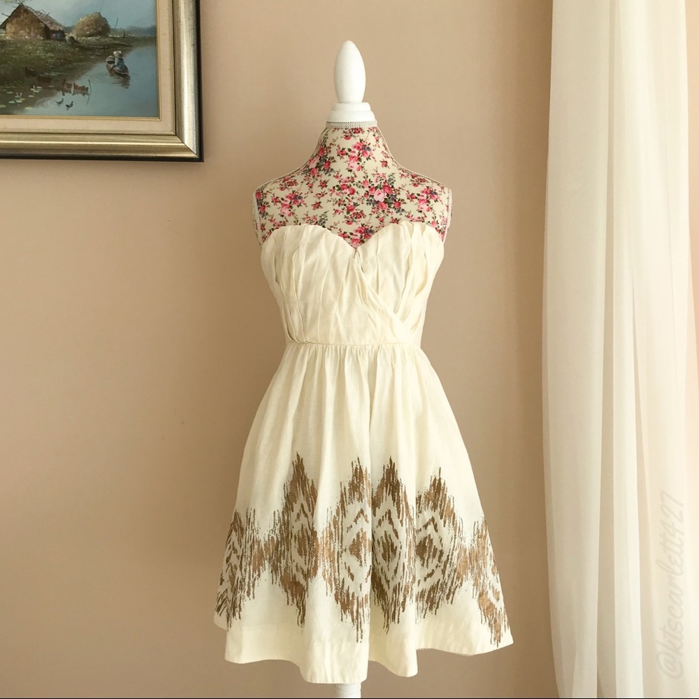 Anthro Moulinette Soeurs Windcatcher Dress